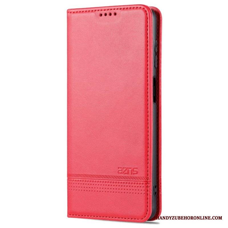 Etui Na Telefon do Samsung Galaxy M52 5G Etui Folio Efekt Skóry Azns