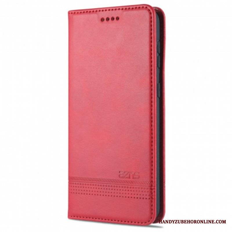 Etui Na Telefon do Samsung Galaxy S21 5G Etui Folio Stylizacja Skóry Azns