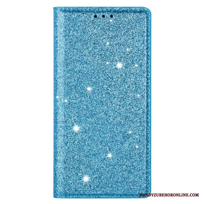 Etui Na Telefon do Samsung Galaxy S22 Ultra 5G Etui Folio Cekinowy Styl