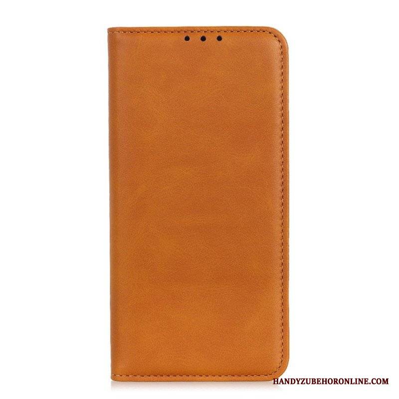 Etui Na Telefon do Samsung Galaxy S22 Ultra 5G Etui Folio Elegancka Dwoina Skórzana