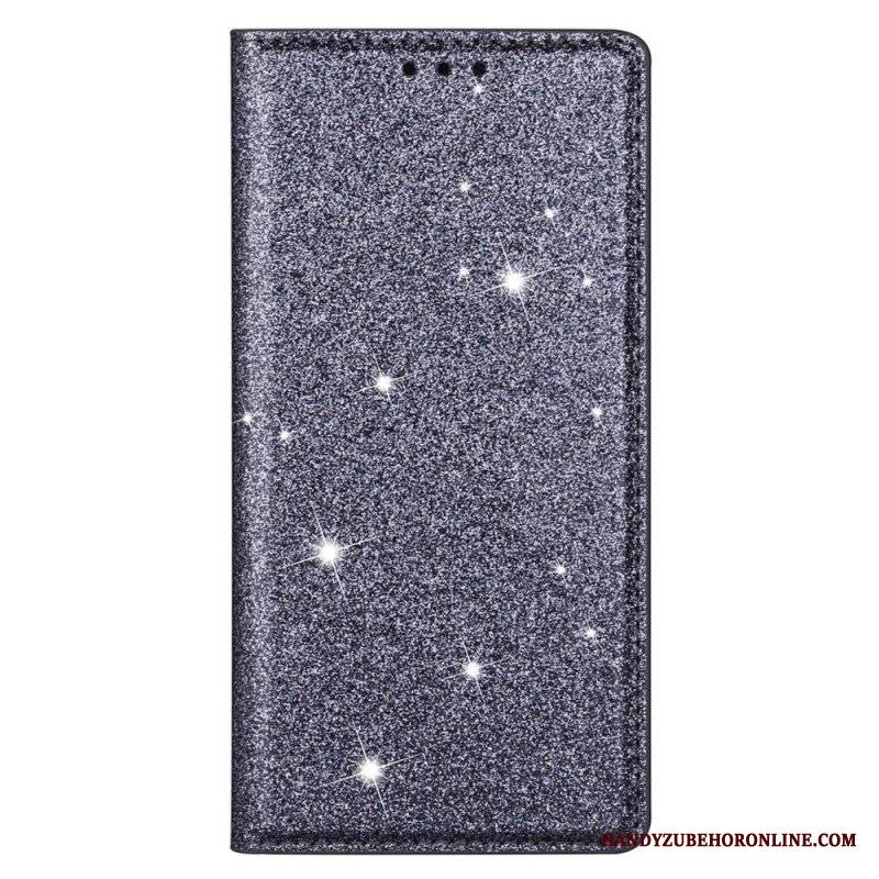 Etui Na Telefon do Samsung Galaxy S23 5G Etui Folio Cekinowy Styl