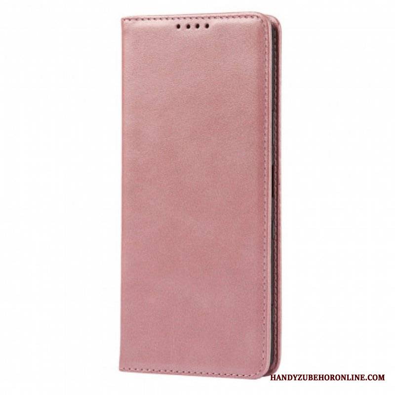 Etui Na Telefon do Sony Xperia 1 III Etui Folio Klasyczna Skóra Naturalna