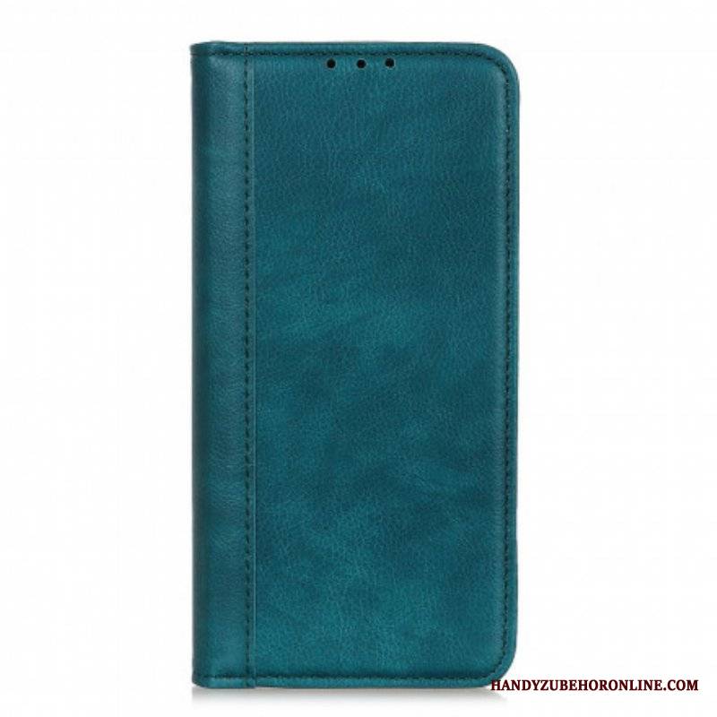 Etui Na Telefon do Sony Xperia 5 III Etui Folio Elegancka Dwoina Skóry Liczi