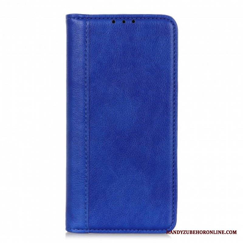 Etui Na Telefon do Sony Xperia 5 III Etui Folio Elegancka Dwoina Skóry Liczi