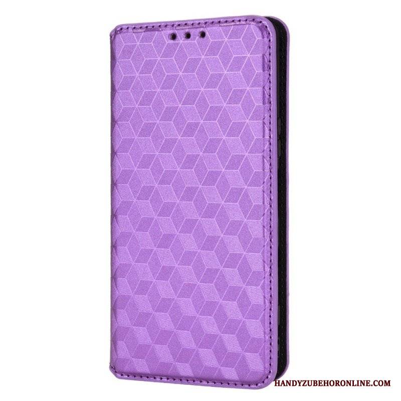 Etui Na Telefon do Sony Xperia 5 IV Etui Folio Tekstura 3d