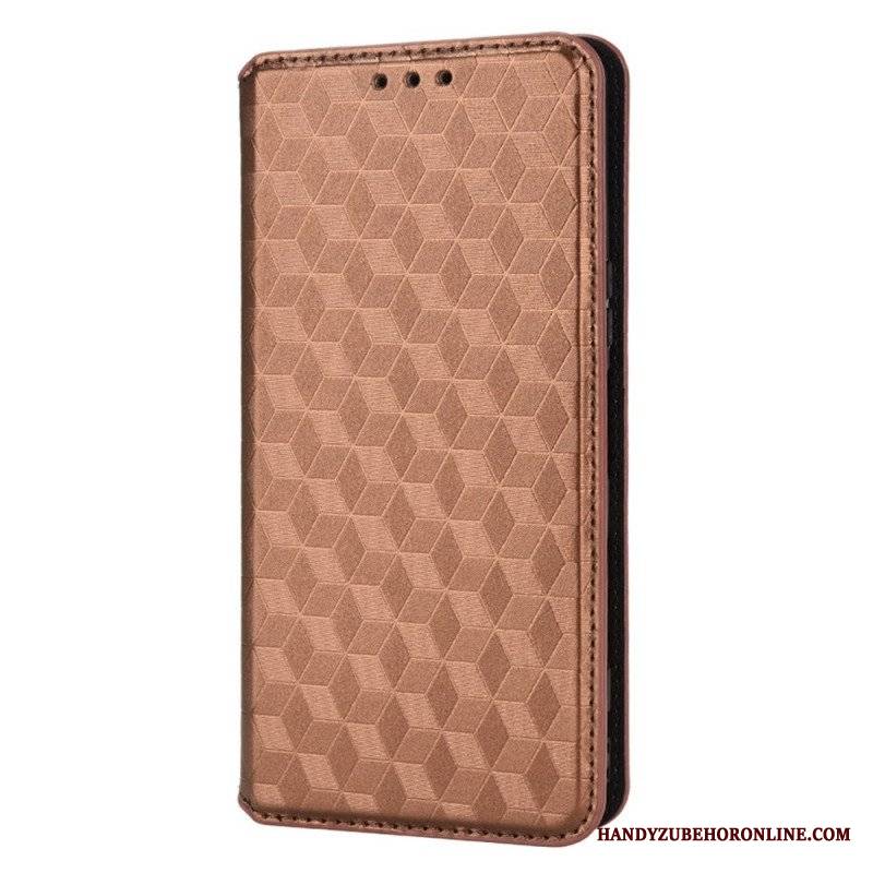 Etui Na Telefon do Sony Xperia 5 IV Etui Folio Tekstura 3d