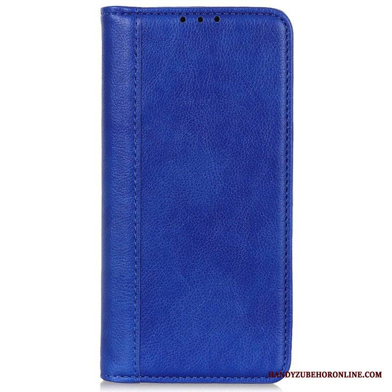 Etui Na Telefon do Sony Xperia Pro-I Etui Folio Elegancka Dwoina Skóry Liczi