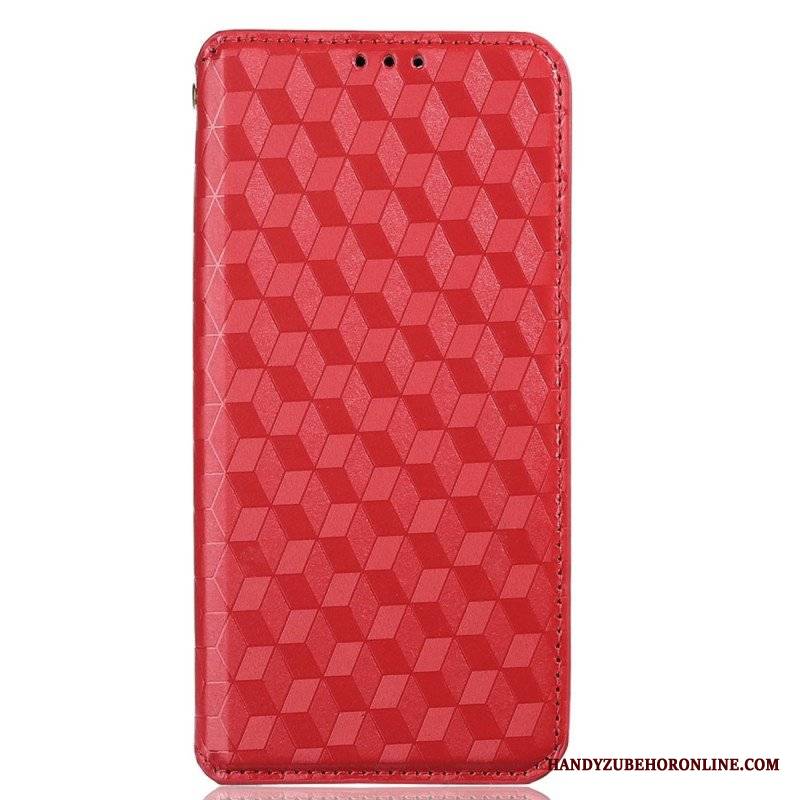 Etui Na Telefon do Xiaomi 12 Lite Etui Folio Tekstura 3d