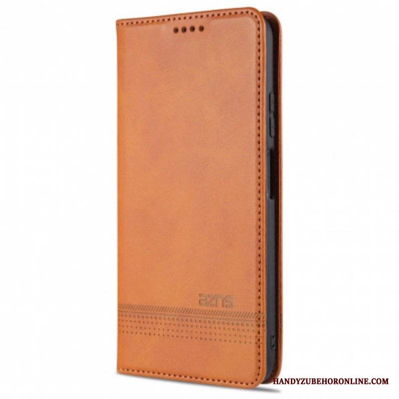 Etui Na Telefon do Xiaomi Redmi Note 10 / 10S Etui Folio Stylizacja Skóry Azns