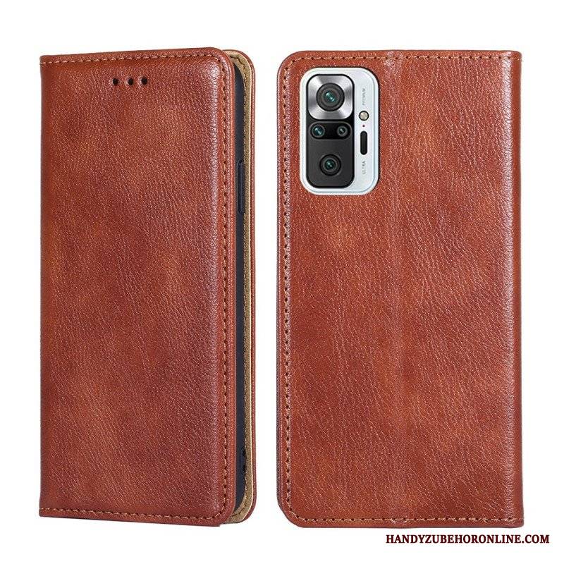 Etui Na Telefon do Xiaomi Redmi Note 10 Pro Etui Folio Skórzany Styl Vintage