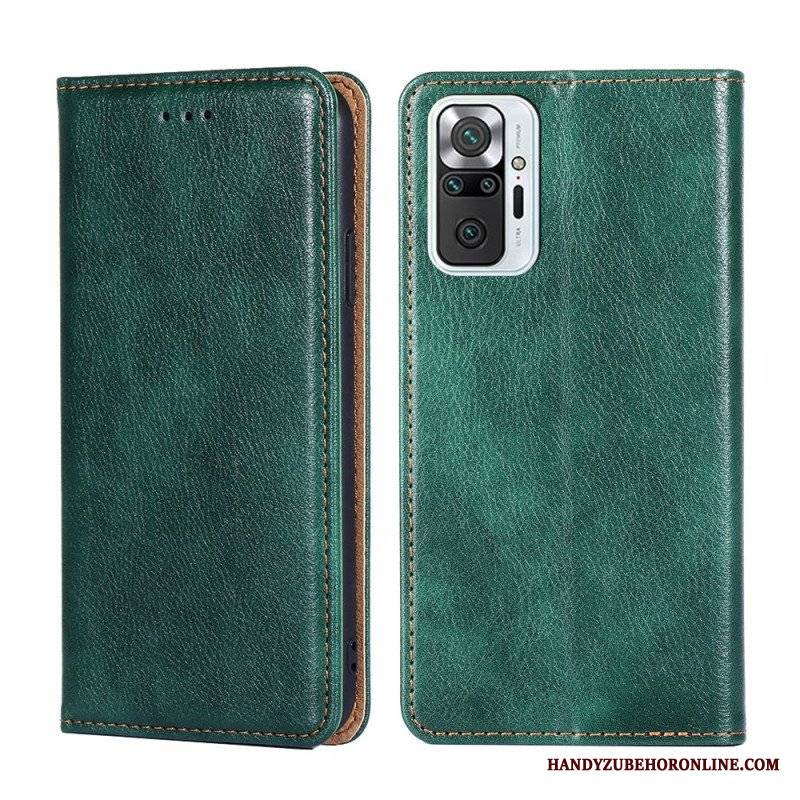 Etui Na Telefon do Xiaomi Redmi Note 10 Pro Etui Folio Skórzany Styl Vintage