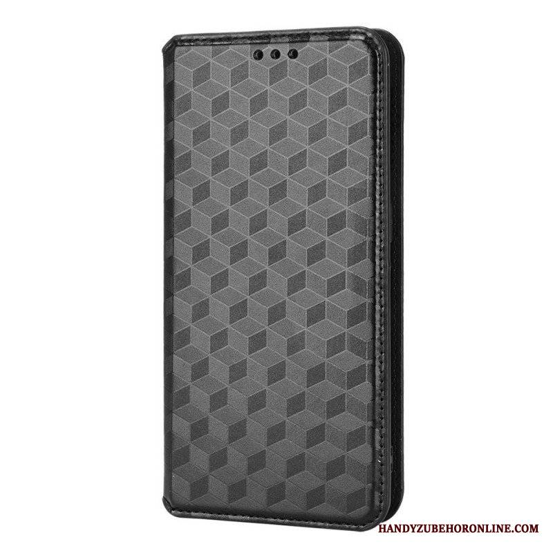 Etui Na Telefon do Xiaomi Redmi Note 11 / 11S Etui Folio Efekt Diamentowej Skóry 3d