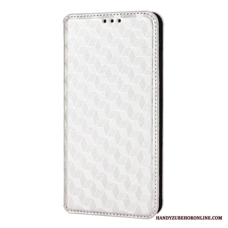 Etui Na Telefon do Xiaomi Redmi Note 11 / 11S Etui Folio Efekt Diamentowej Skóry 3d