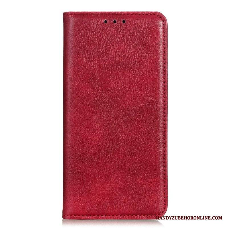 Etui Na Telefon do Xiaomi Redmi Note 11 / 11S Etui Folio Liczi Split Skórzana Tekstura