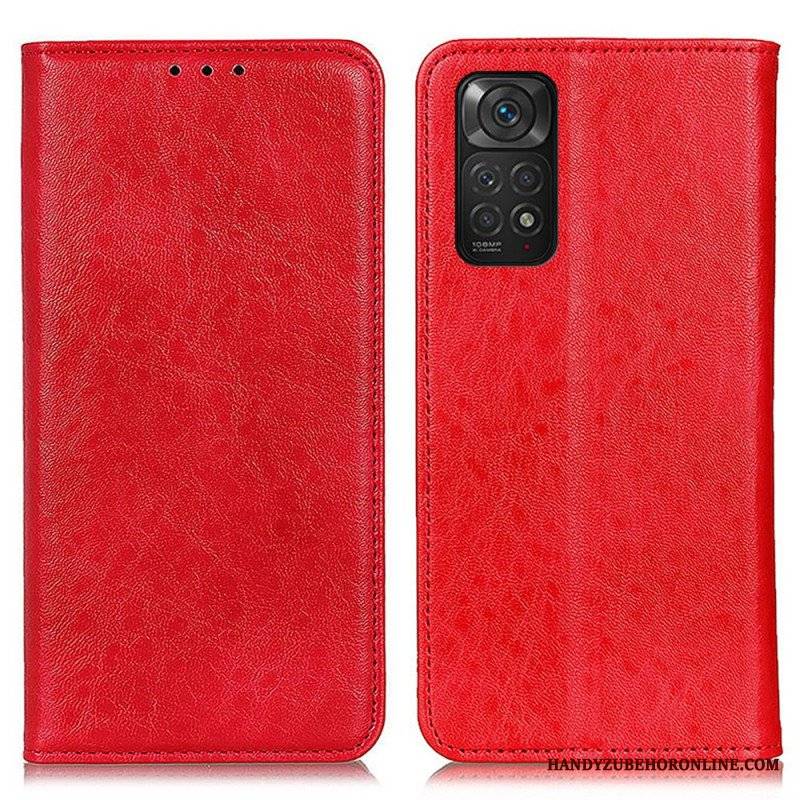 Etui Na Telefon do Xiaomi Redmi Note 11 / 11S Etui Folio Rzemienna Tekstura