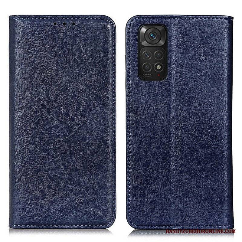 Etui Na Telefon do Xiaomi Redmi Note 11 / 11S Etui Folio Rzemienna Tekstura