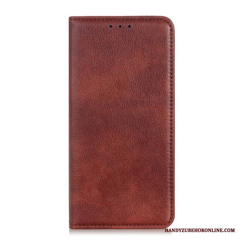 Etui Na Telefon do Xiaomi Redmi Note 11 Pro / 11 Pro 5G Etui Folio Skóra Dwoinowa Liczi