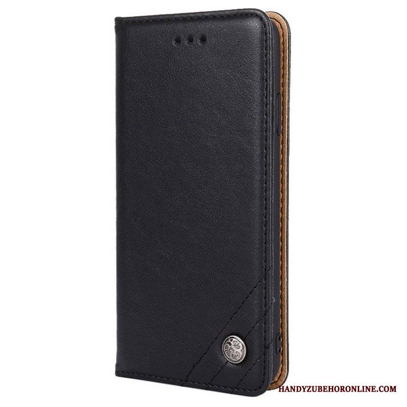 Etui Na Telefon do Xiaomi Redmi Note 11 Pro / 11 Pro 5G Etui Folio Stylowy Skórzany Nit