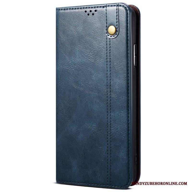 Etui Na Telefon do Xiaomi Redmi Note 11 Pro / 11 Pro 5G Etui Folio Woskowana Sztuczna Skóra