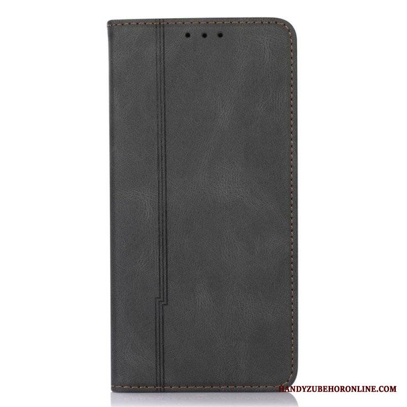 Etui Na Telefon do Xiaomi Redmi Note 11 Pro Plus 5G Etui Folio Stylowa Skórzana Linia