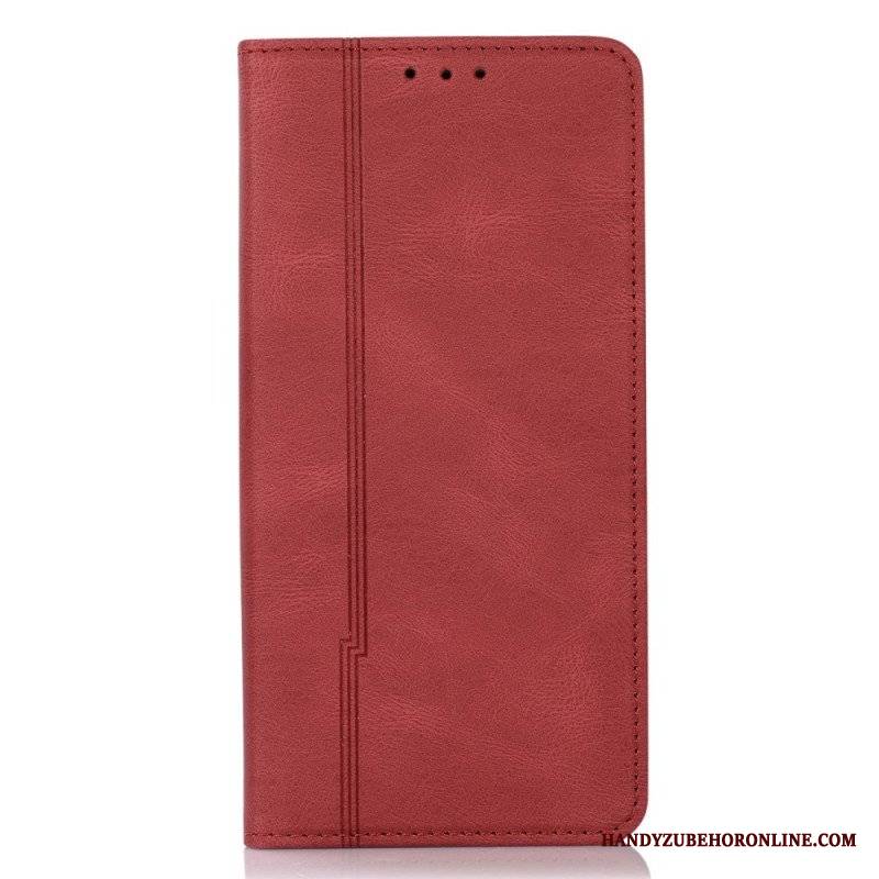 Etui Na Telefon do Xiaomi Redmi Note 11 Pro Plus 5G Etui Folio Stylowa Skórzana Linia