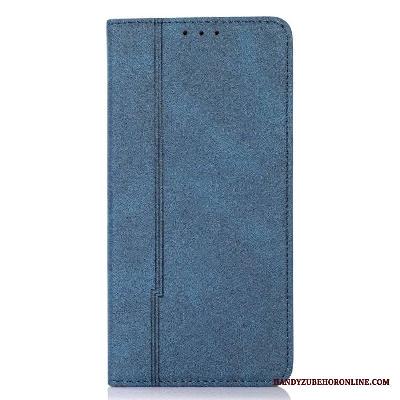 Etui Na Telefon do Xiaomi Redmi Note 11 Pro Plus 5G Etui Folio Stylowa Skórzana Linia