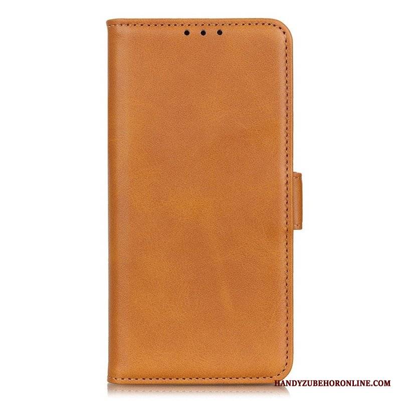 Etui Na Telefon do Xiaomi Redmi Note 12 4G Etui Folio Elegancka Dwoina Skórzana