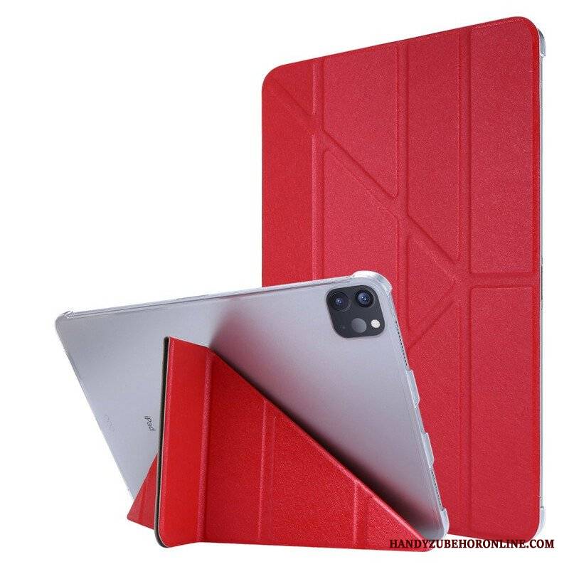 Etui Na Telefon do iPad Pro 12.9" (2022) Origami Ze Sztucznej Skóry