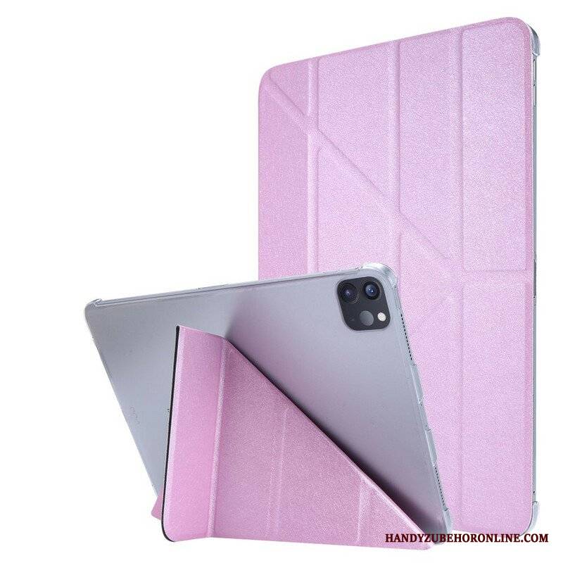 Etui Na Telefon do iPad Pro 12.9" (2022) Origami Ze Sztucznej Skóry