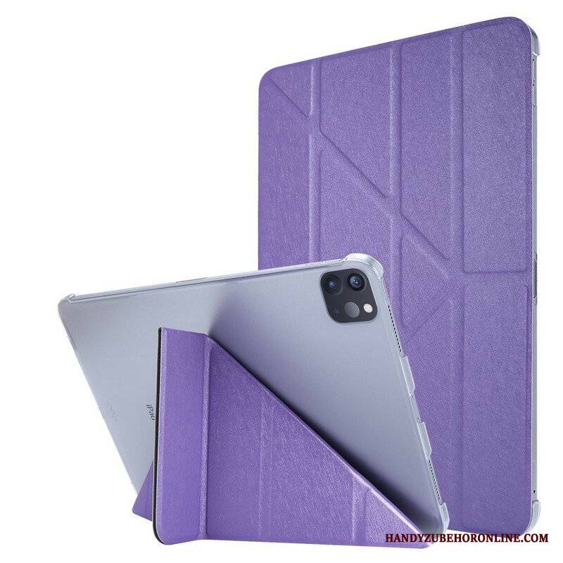 Etui Na Telefon do iPad Pro 12.9" (2022) Origami Ze Sztucznej Skóry