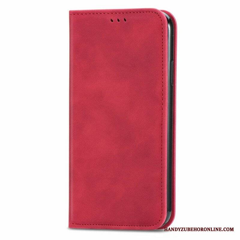 Etui Na Telefon do iPhone 13 Mini Etui Folio Dotyk Skóry