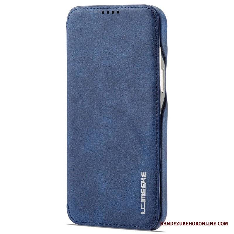 Etui Na Telefon do iPhone 14 Pro Max Etui Folio Lc.imeeke Efekt Skóry