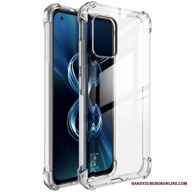 Etui do Asus Zenfone 8 Przezroczysty Jedwabisty Imak