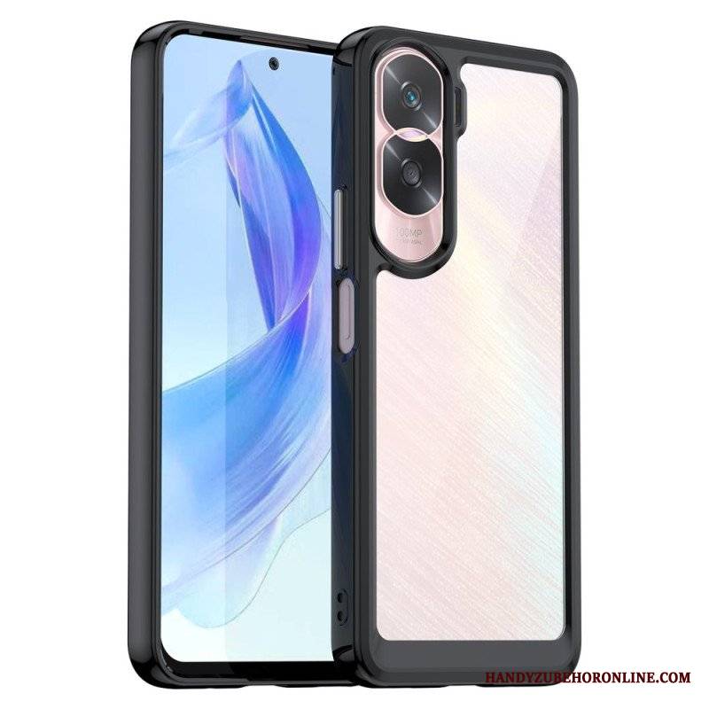 Etui do Honor 90 Lite Hybrydowy Przezroczysty