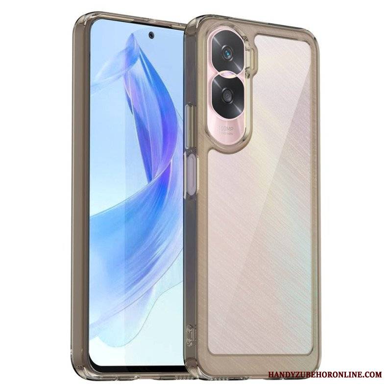 Etui do Honor 90 Lite Hybrydowy Przezroczysty