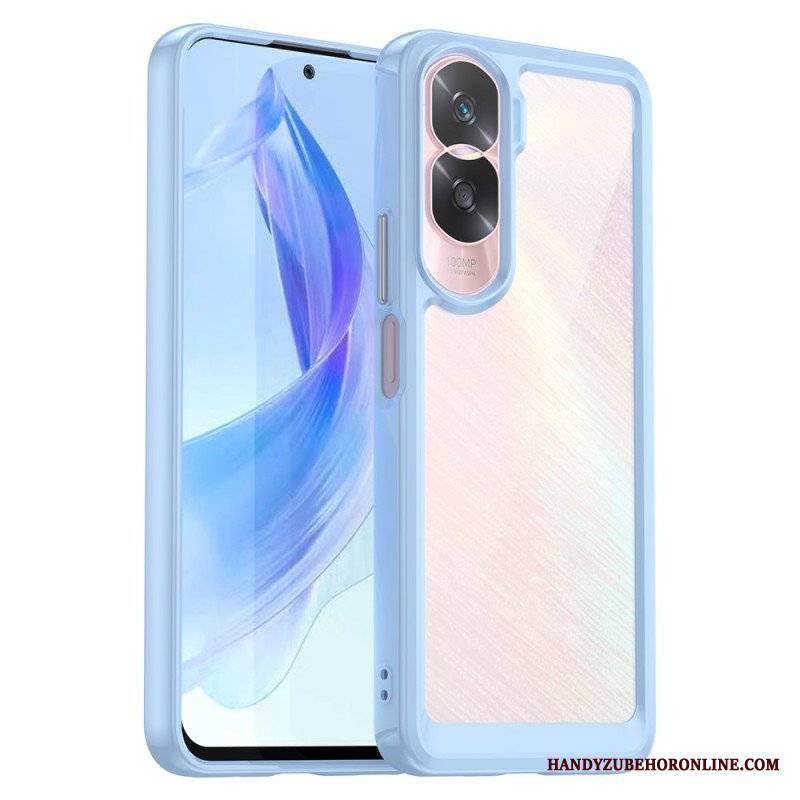 Etui do Honor 90 Lite Hybrydowy Przezroczysty