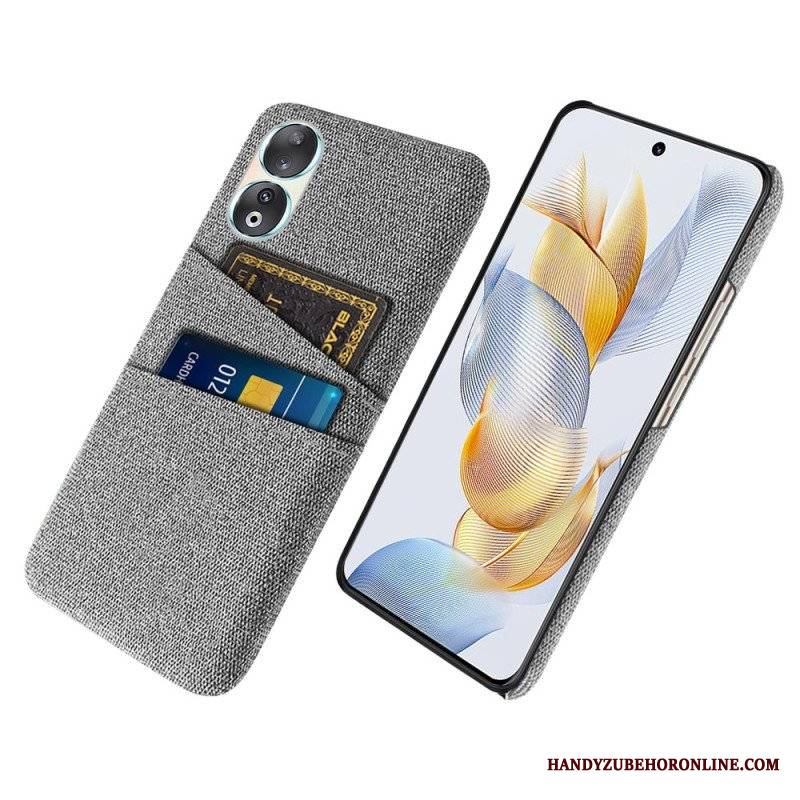 Etui do Honor 90 Materiałowe Etui Na Karty