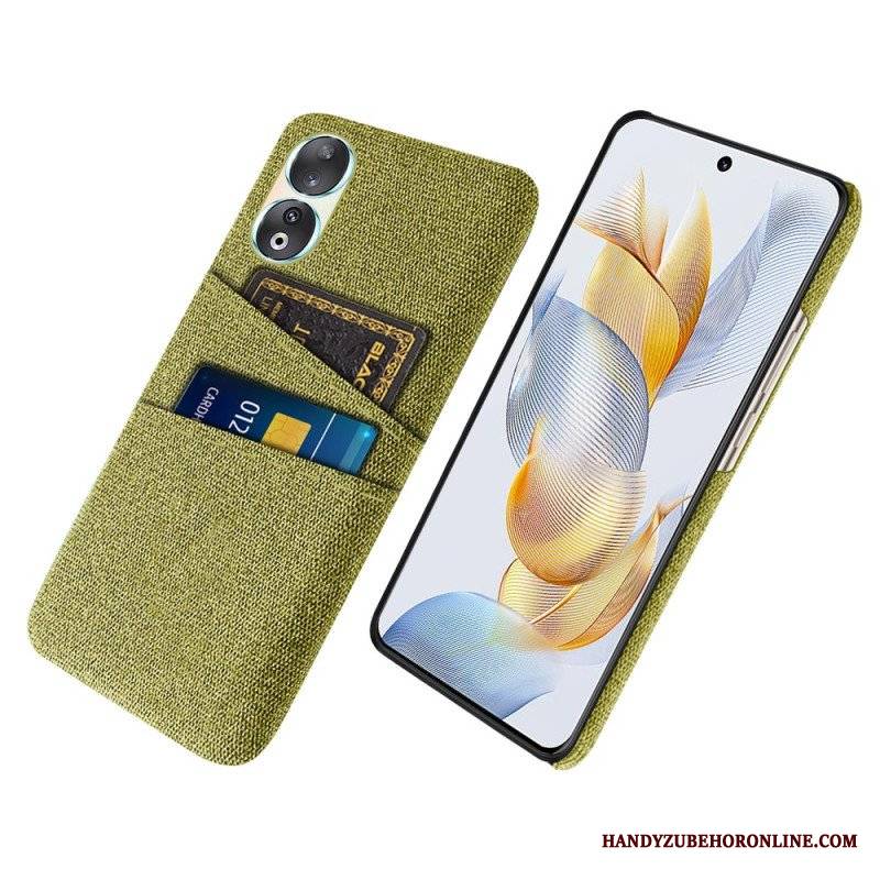 Etui do Honor 90 Materiałowe Etui Na Karty