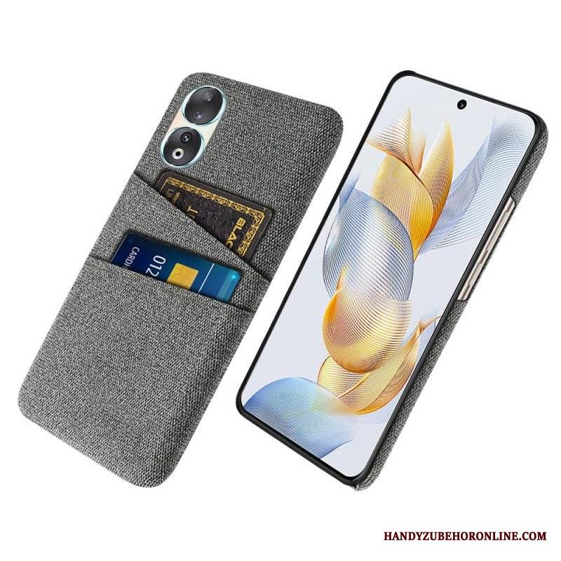 Etui do Honor 90 Materiałowe Etui Na Karty