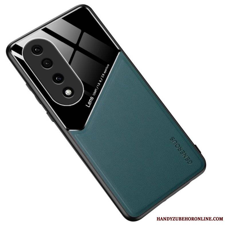 Etui do Honor 90 Pro Magnetyczny Efekt Skóry