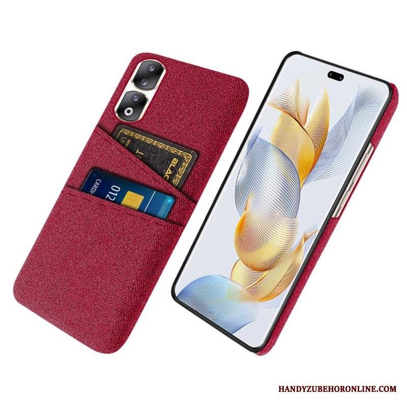 Etui do Honor 90 Pro Materiałowe Etui Na Karty