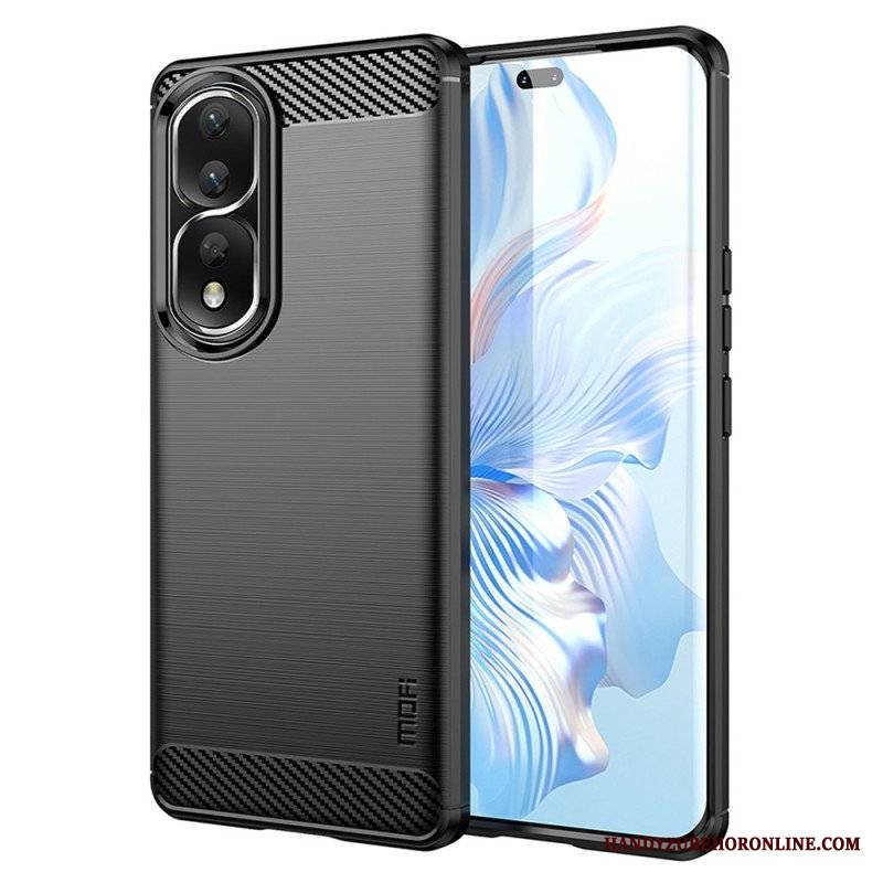 Etui do Honor 90 Pro Szczotkowane Włókno Węglowe Mofi