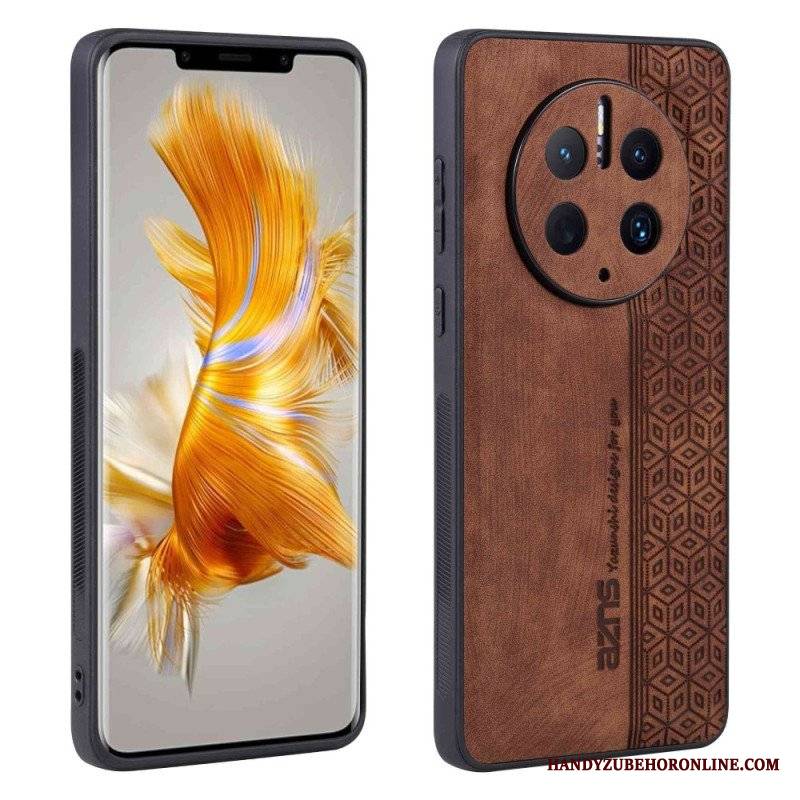 Etui do Huawei Mate 50 Pro Efekt Skóry Azns