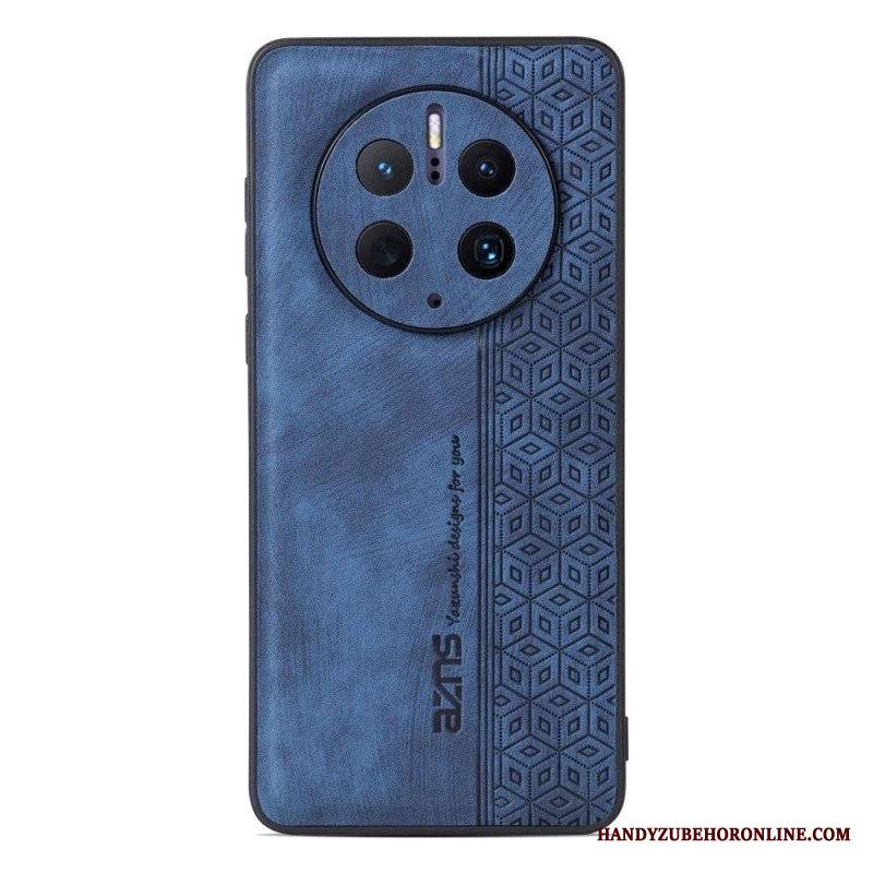 Etui do Huawei Mate 50 Pro Efekt Skóry Azns