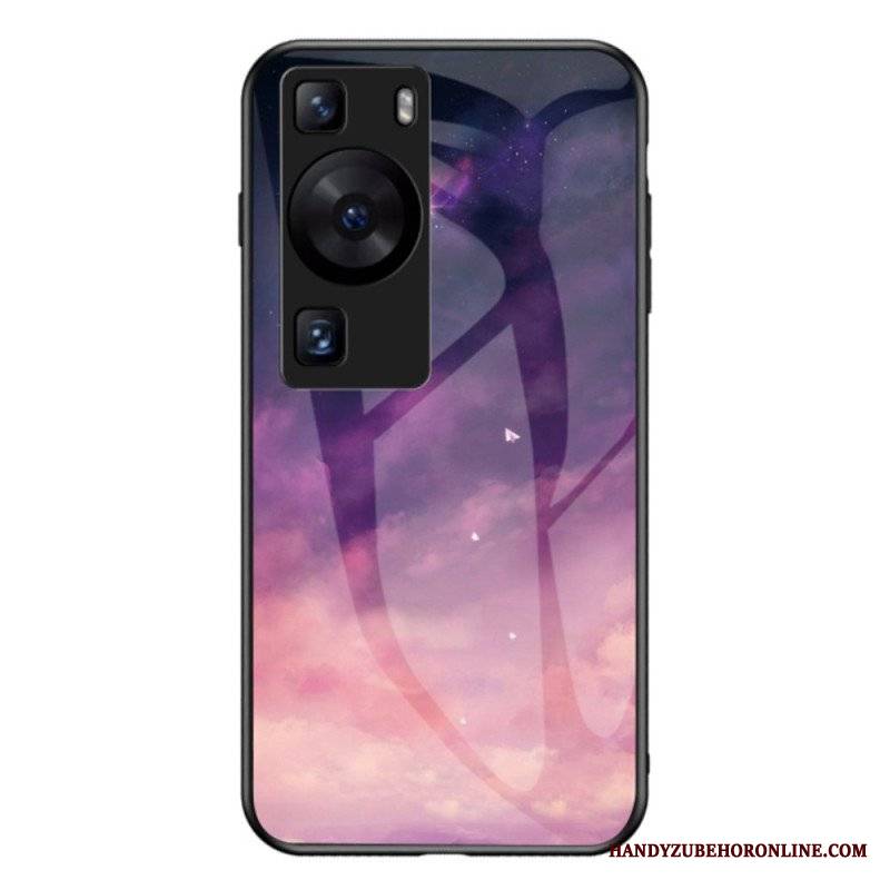 Etui do Huawei P60 Pro Szkło Hartowane Sky