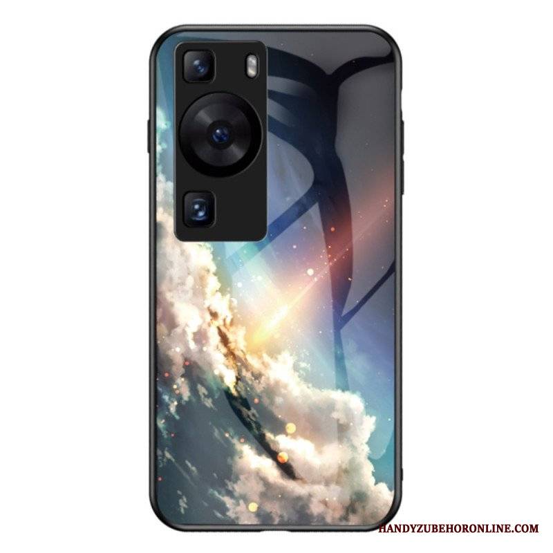 Etui do Huawei P60 Pro Szkło Hartowane Sky