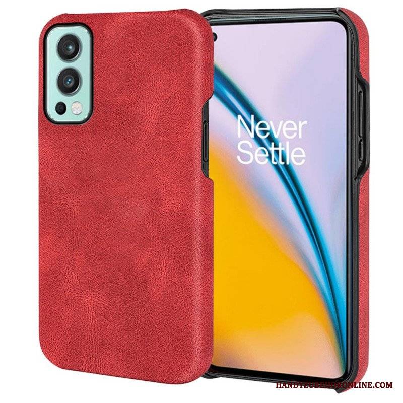 Etui do OnePlus Nord 2 5G Nowe Kolory Elegancja Skórzany Efekt