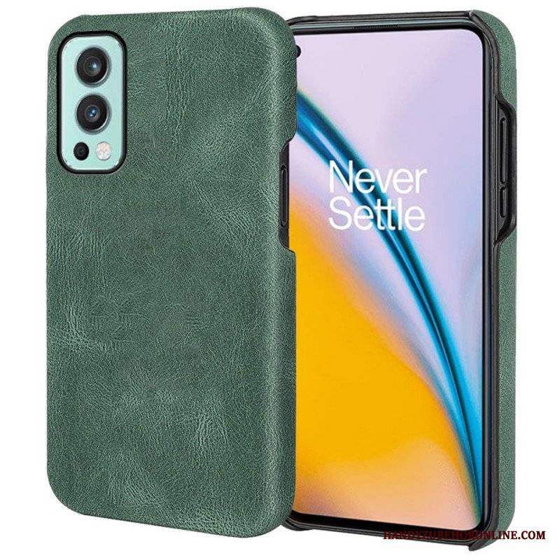 Etui do OnePlus Nord 2 5G Nowe Kolory Elegancja Skórzany Efekt