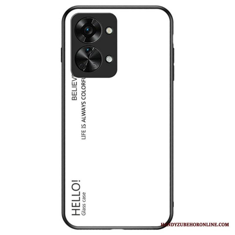 Etui do OnePlus Nord 2T 5G Szkło Hartowane Witam