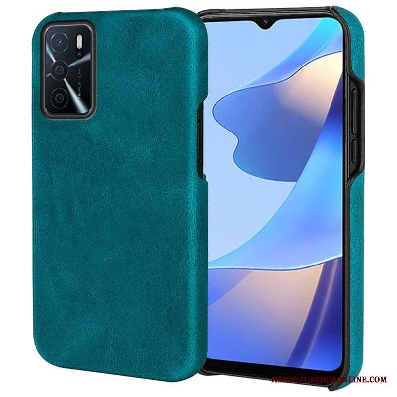 Etui do Oppo A16 / A16s Nowe Kolory Elegancja Skórzany Efekt